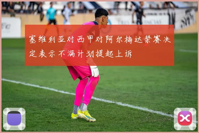 塞维利亚对西甲对阿尔梅达禁赛决定表示不满计划提起上诉